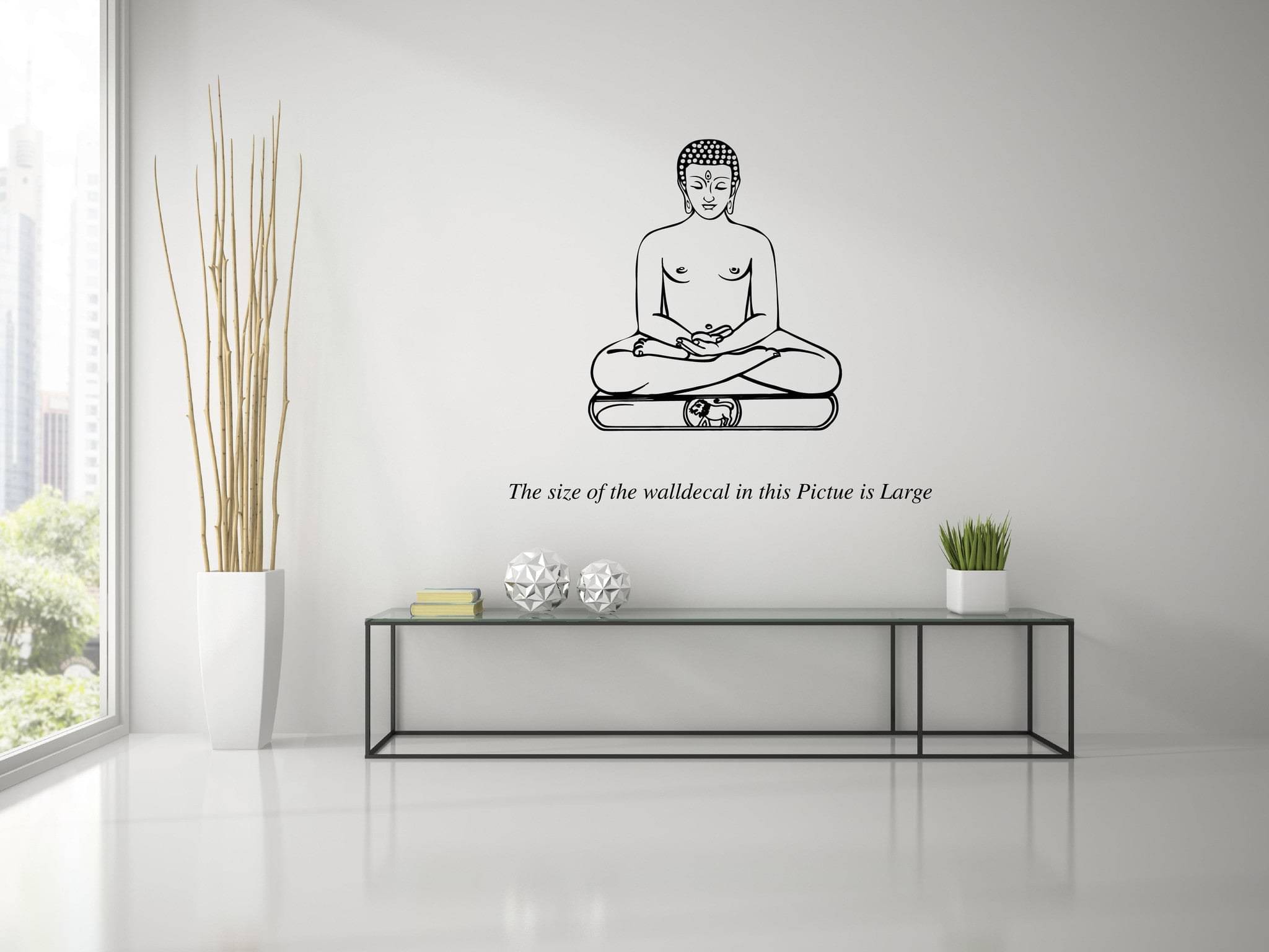     			Lord Mahavira Wall Decal