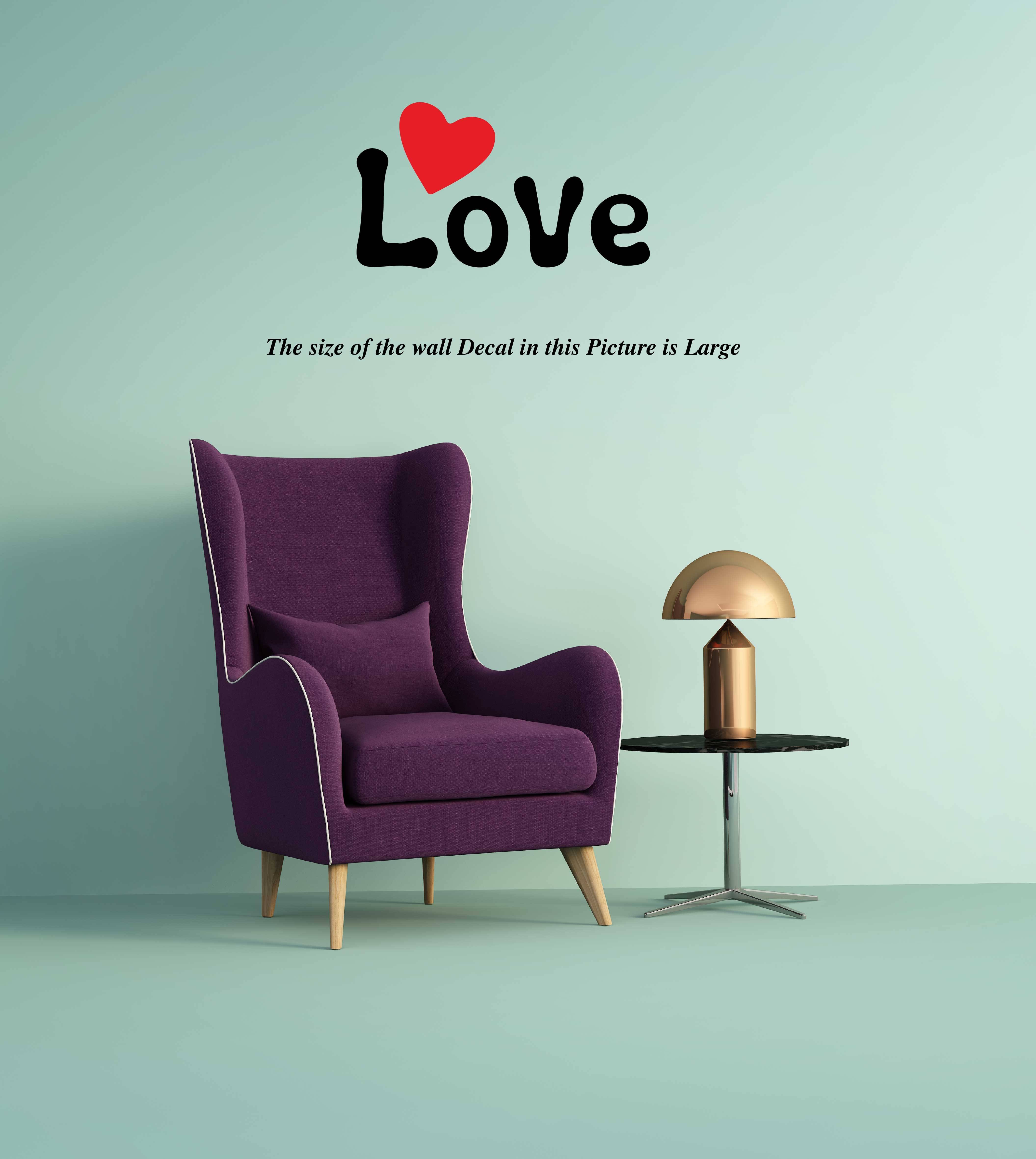     			Love I Romantic I Love I Valentines Day Series I Wall Decal