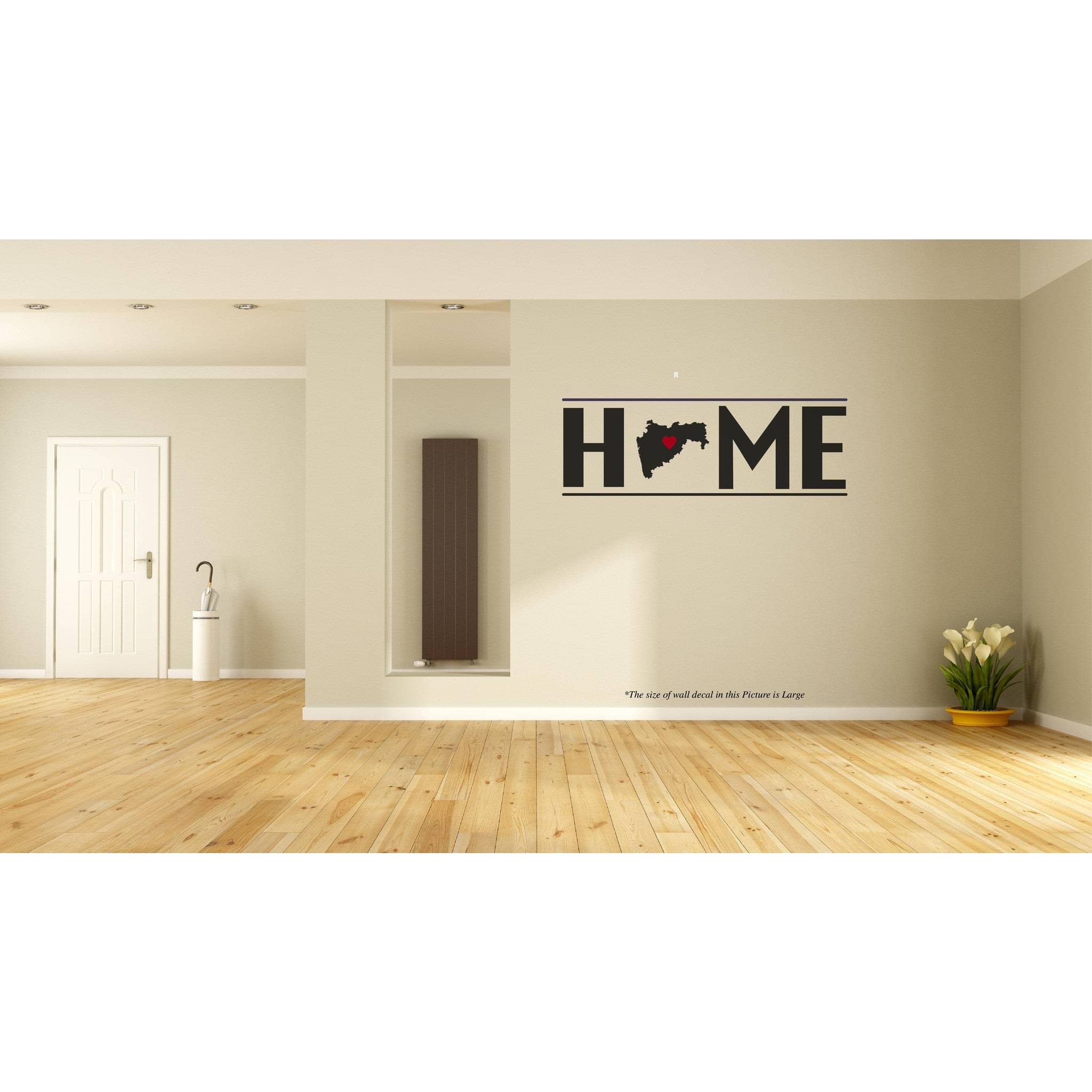     			PEACOCKRIDEMaharashtra My Home Wall Decal Wall Stickers