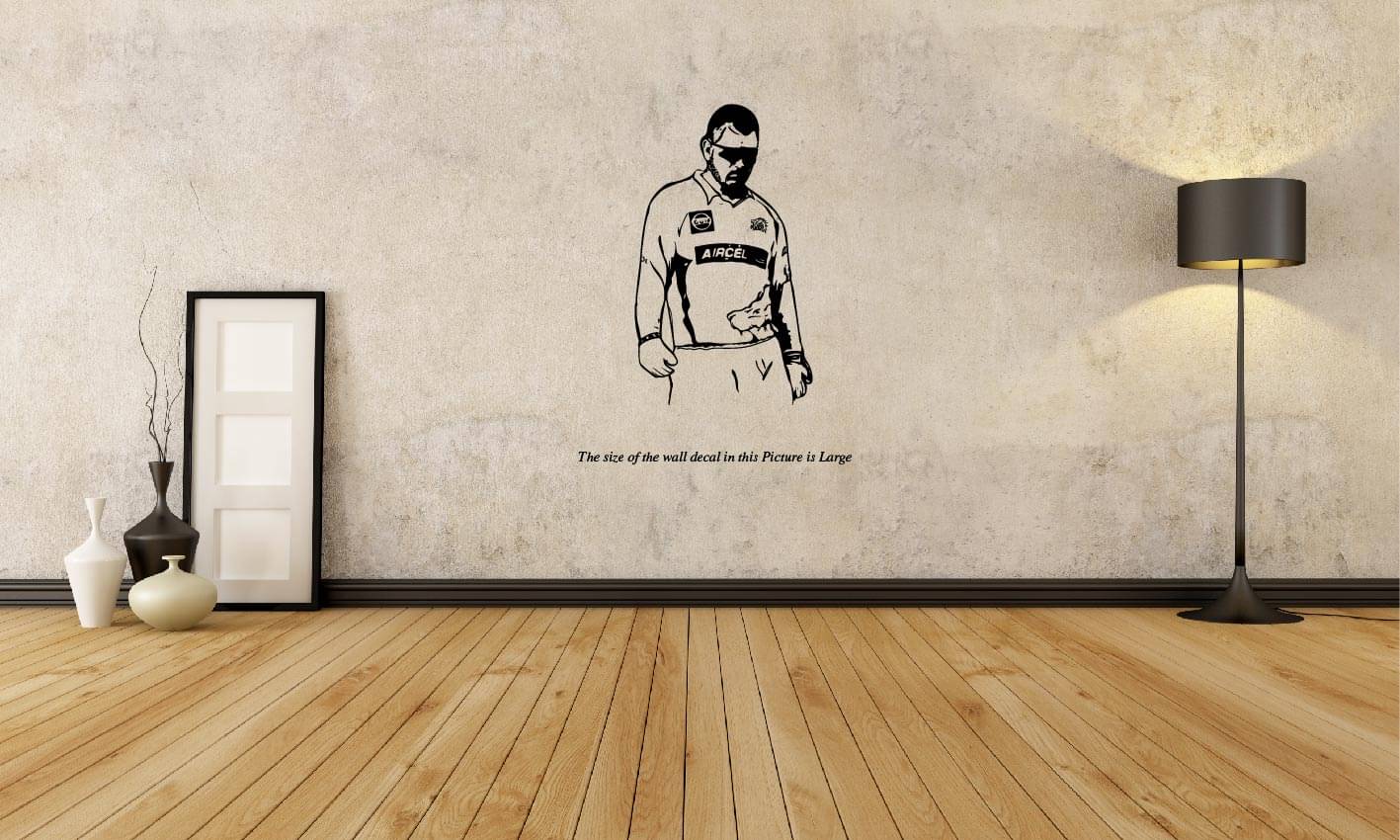     			Mahindra Singh Dhoni- Wall Decal