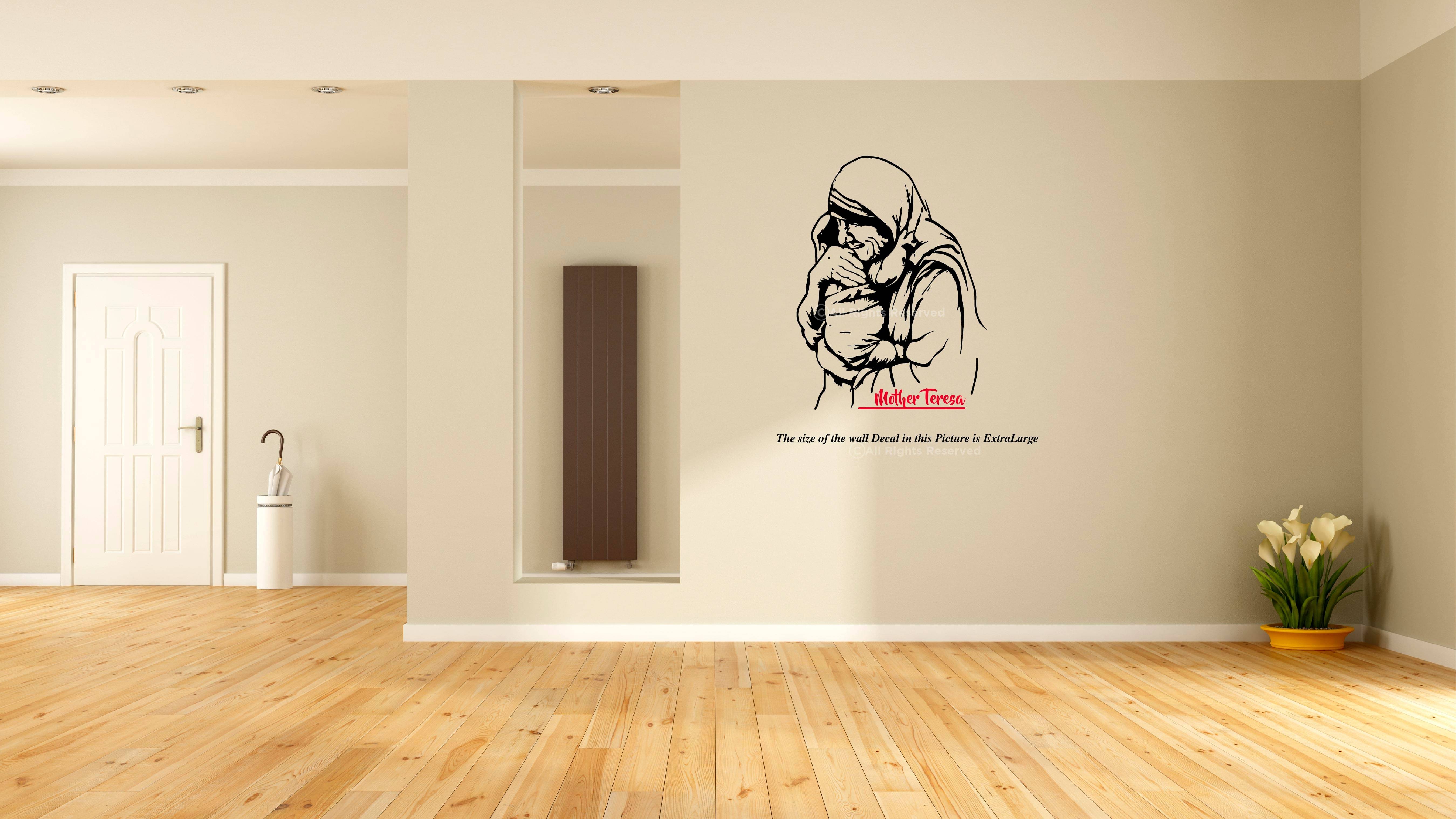     			Mother Teresa I An angel of Love I Wall Decal