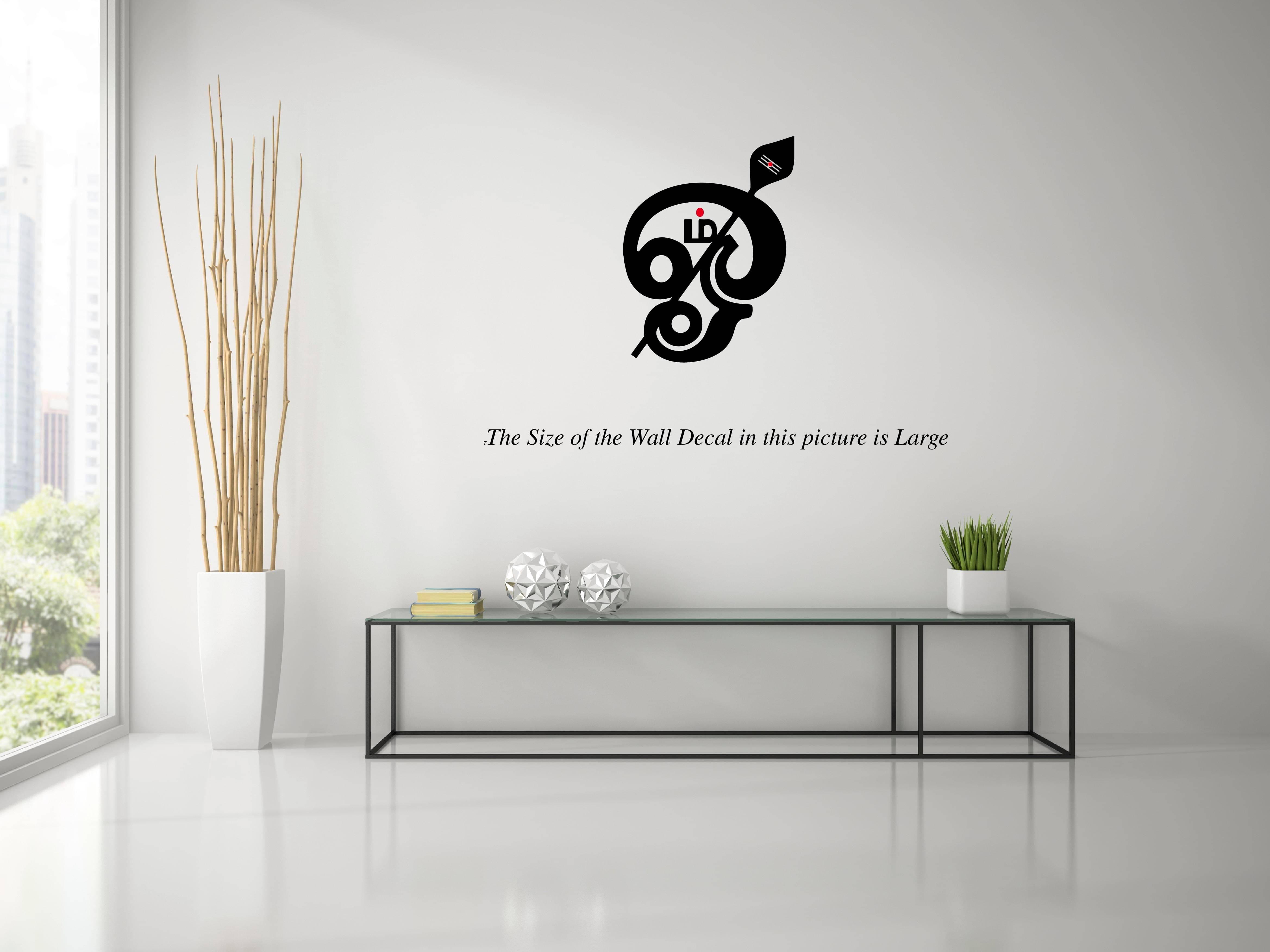     			Ohm Wall Decal