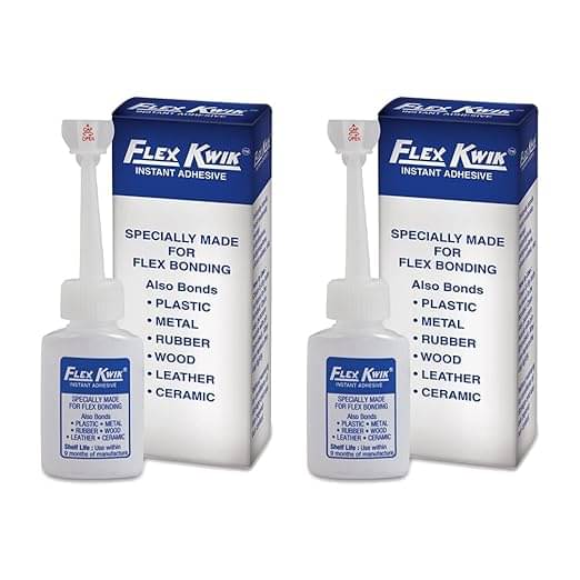 Pidilite Flex Kwik Instant Adhesive Glue | Multipurpose super Glue for Plastic, Rubber, Wood etc.. Pack of 2 Pidilite Flex Kwik Instant Adhesive Glue | Multipurpose super Glue for Plastic, Rubber, Wood etc.. Pack of 2
