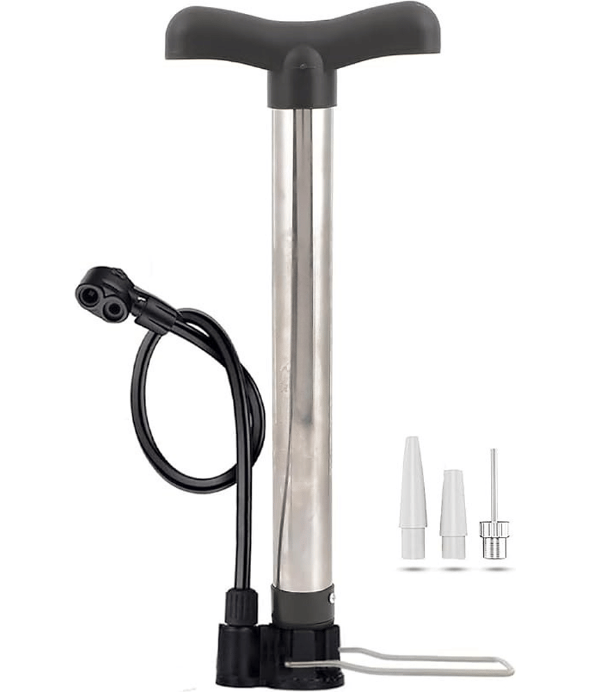 Portable Multi-Use Air Pump for Bicycle, Football, Volleyball & Pool Floats - Sports and Fitness Equipment | Buy online on ZillyBuy