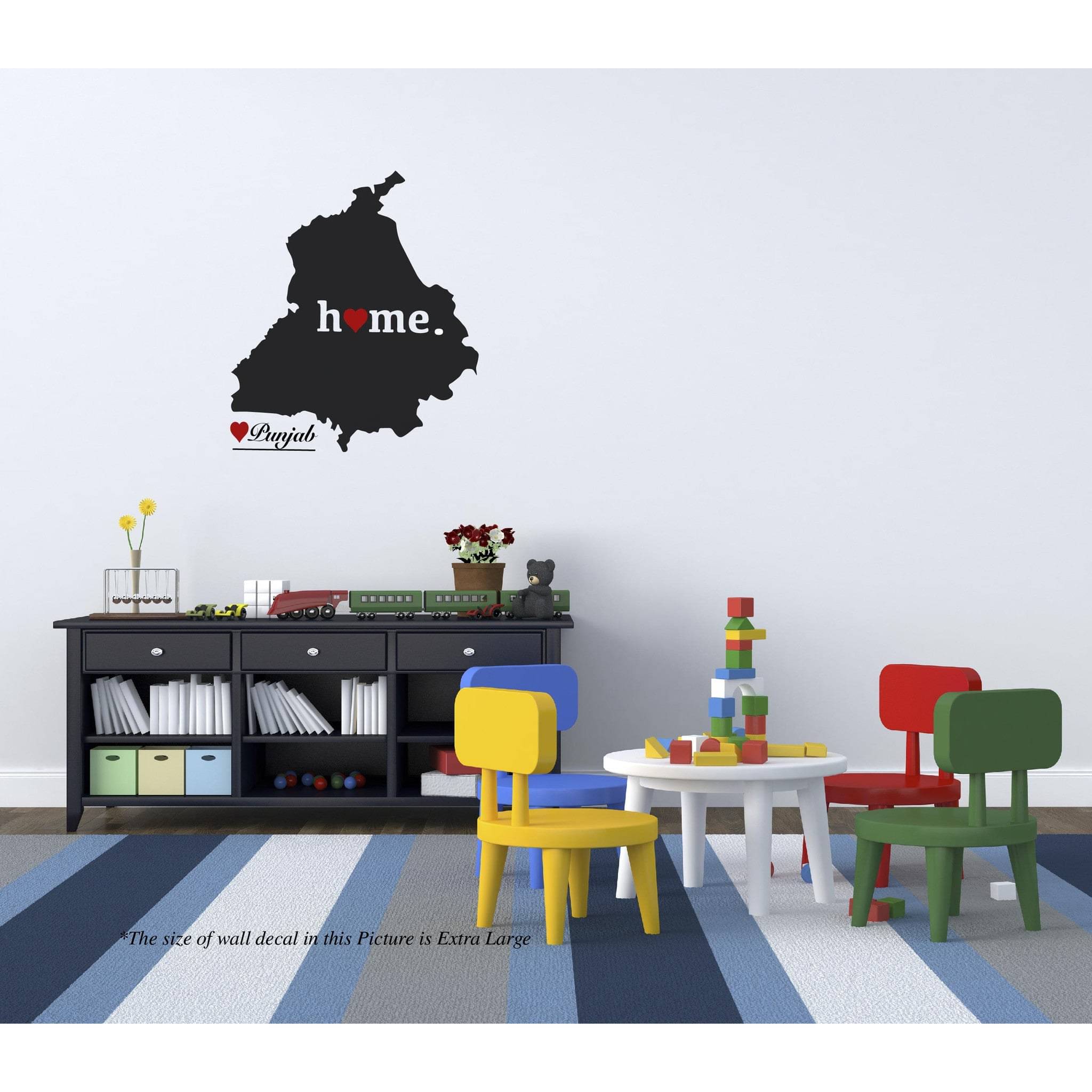     			Punjab Home Love Wall Decal