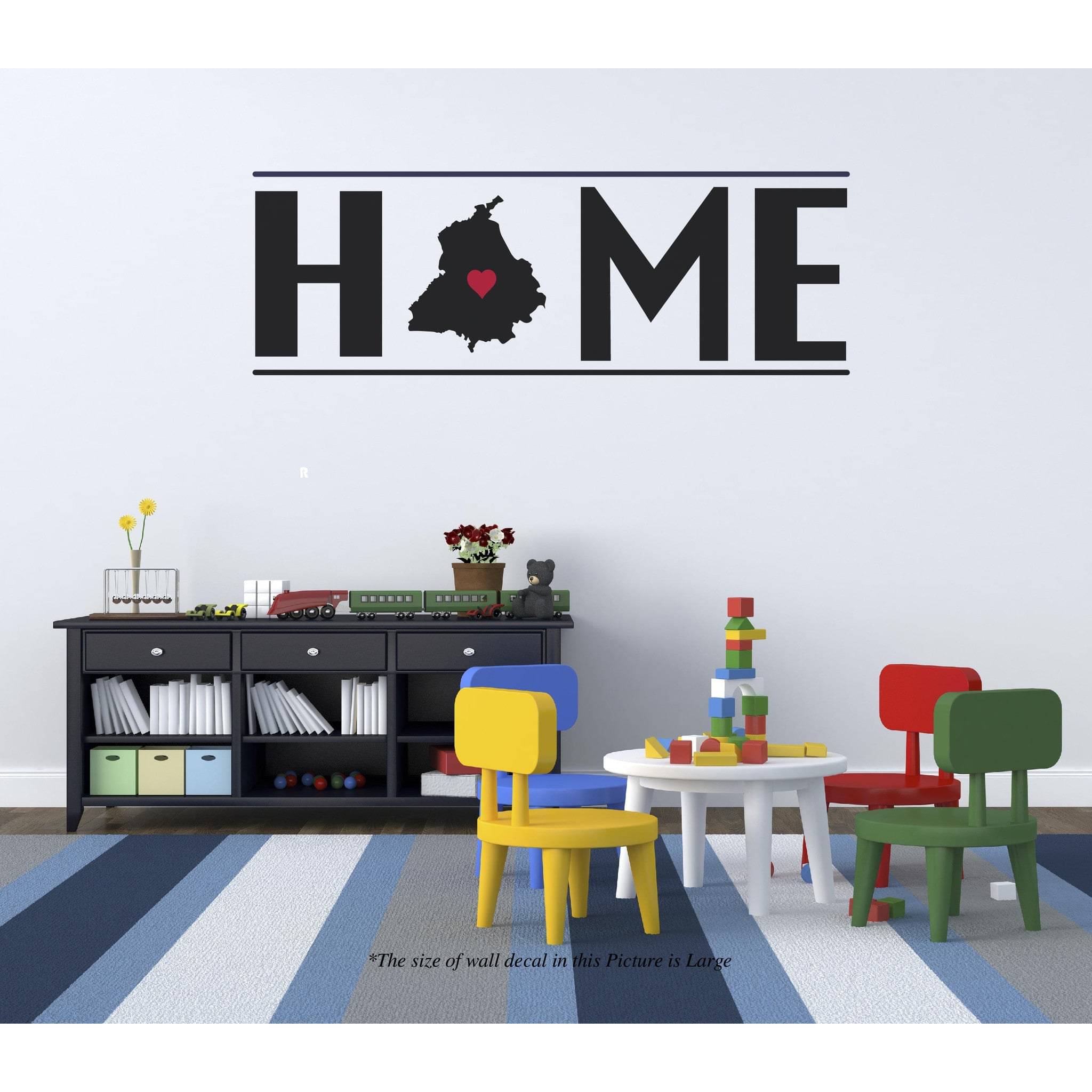     			Punjab My Home Wall Decal