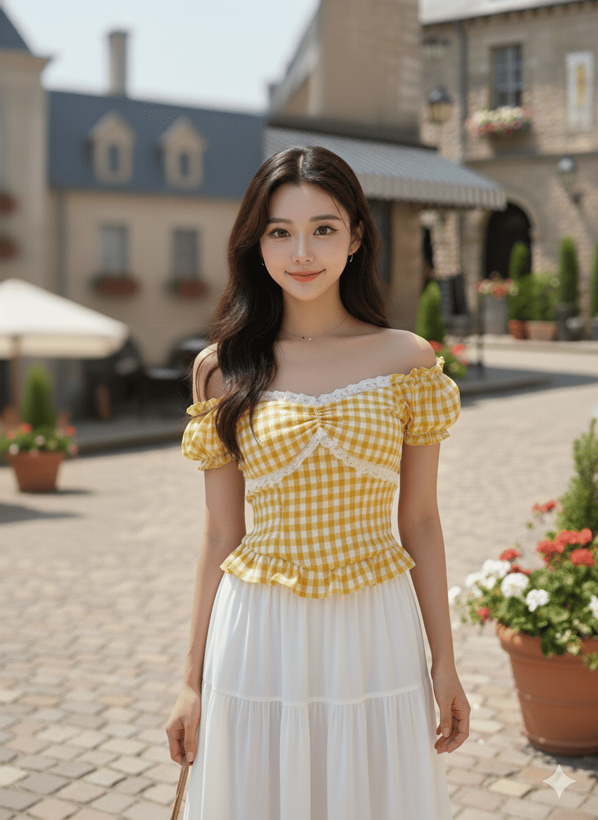 Quintessentials Women's Cotton Blend Regular Top ( Yellow ) Quintessentials Women's Cotton Blend Regular Top ( Yellow )