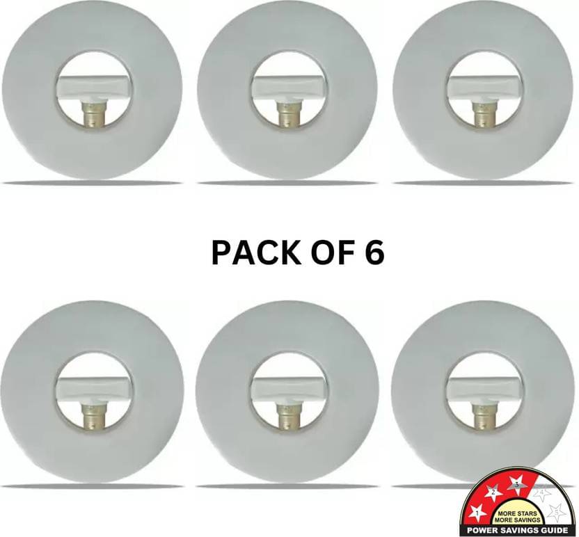     			SPARKWORLD 50W Cool Day Light LED Bulb ( Pack of 6 )