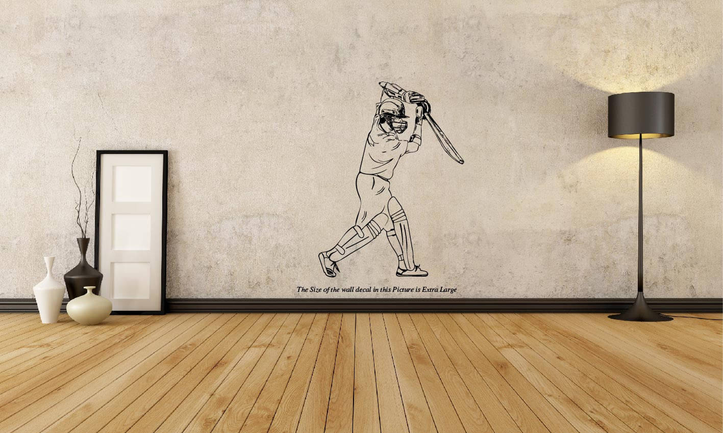    			Sachin Tendulkar-Classic Straght Drive Wall Decal