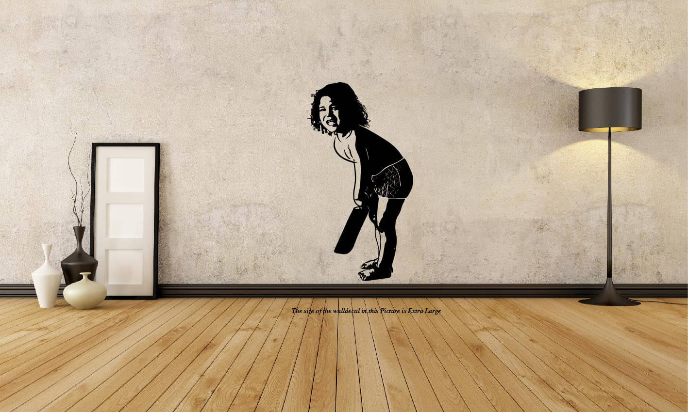     			Sachin Tendulkar as Little Master Wall Decal