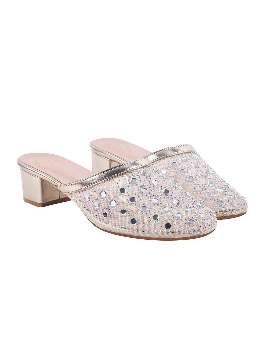 Shoetopia Gold Women's Pumps Heels     			Shoetopia Gold Women's Pumps Heels