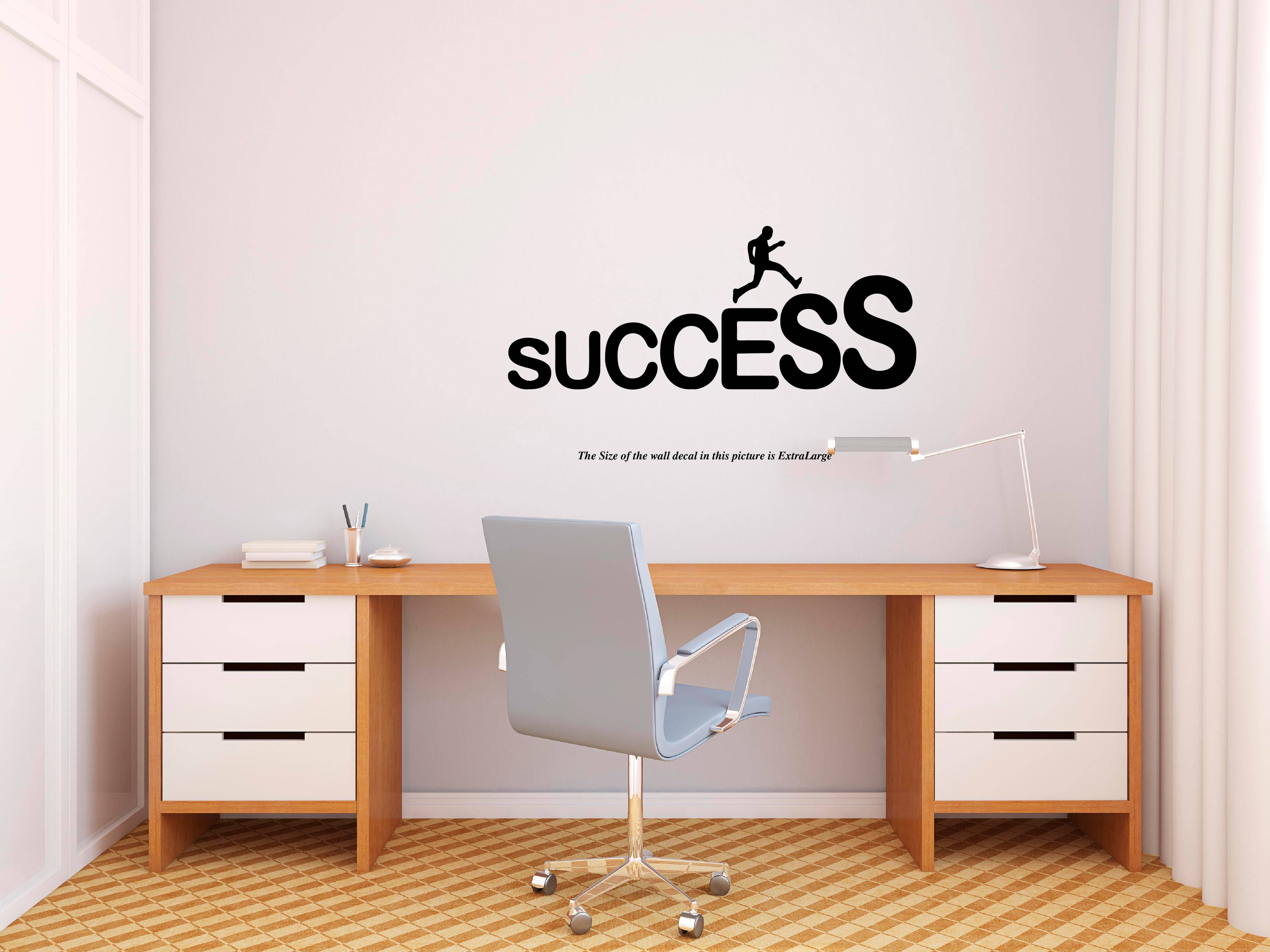     			Success I Motivational I Wall Decal