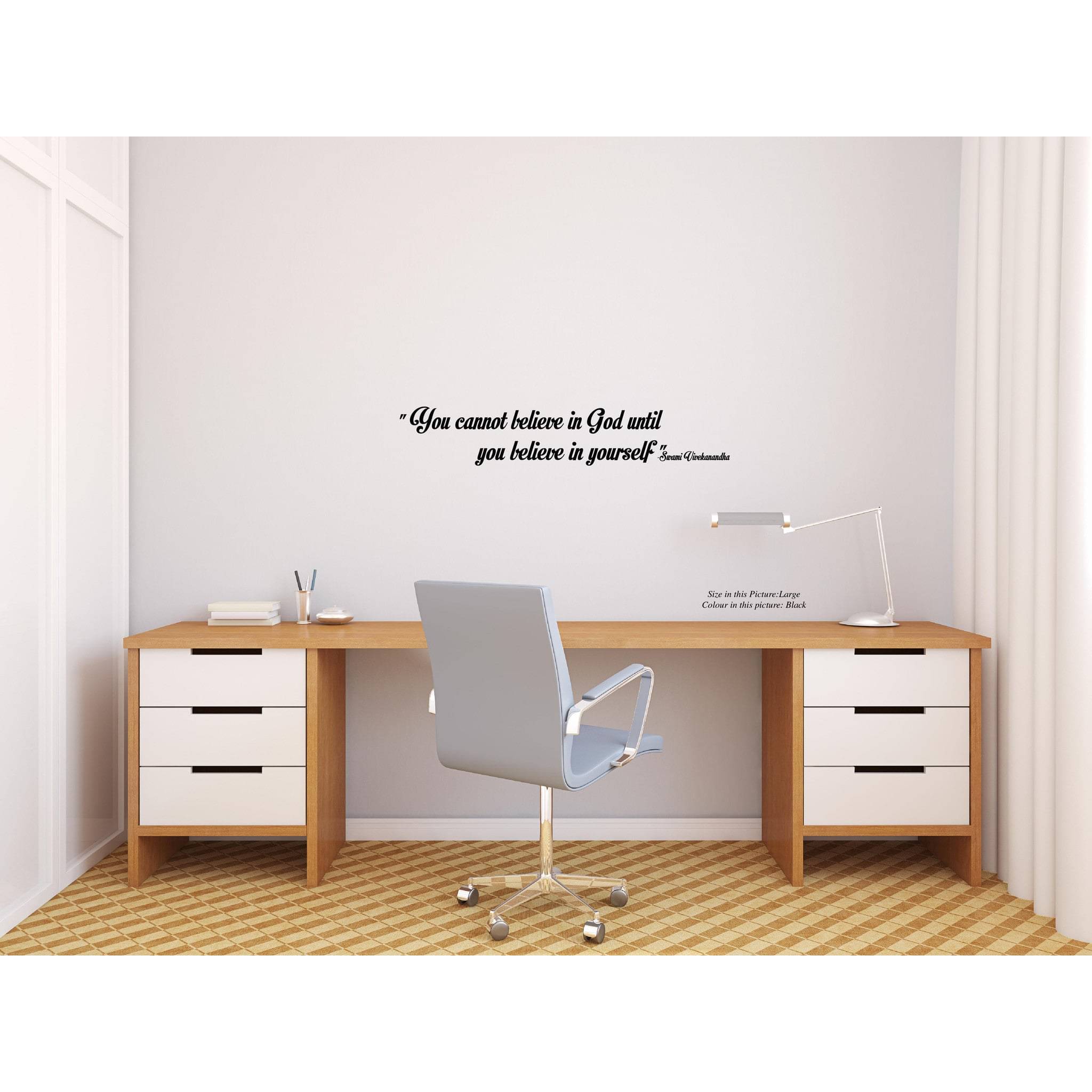     			Swami Vivekanandha Quote Wall Decal