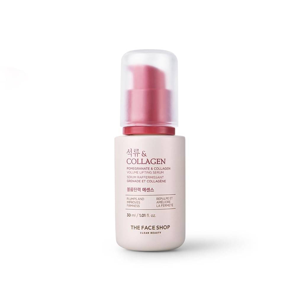 The Face Shop Pomegranate & Collagen Volume Lifting Serum, 30ml     			The Face Shop Pomegranate & Collagen Volume Lifting Serum, 30ml