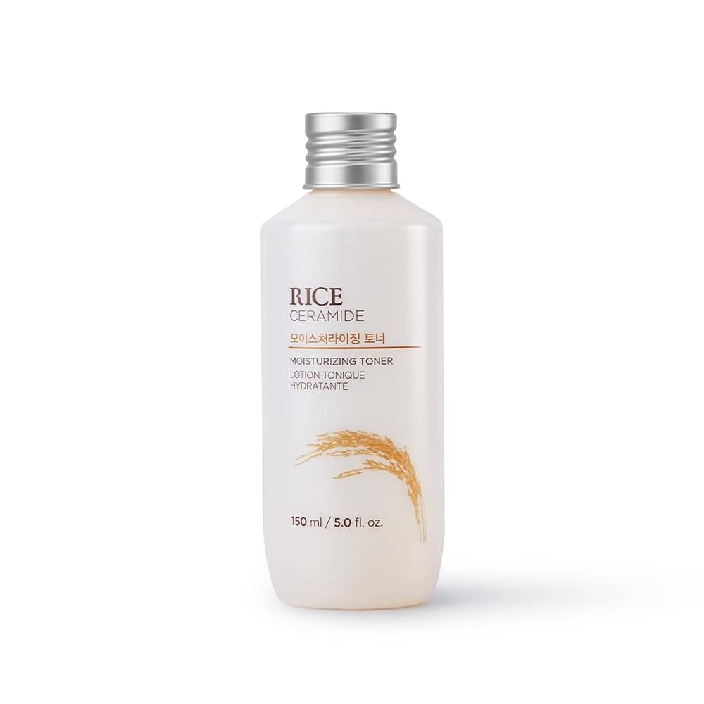 The Face Shop Rice & Ceramide Moisturizing Toner for A Glowing Skin, 150ml The Face Shop Rice & Ceramide Moisturizing Toner for A Glowing Skin, 150ml