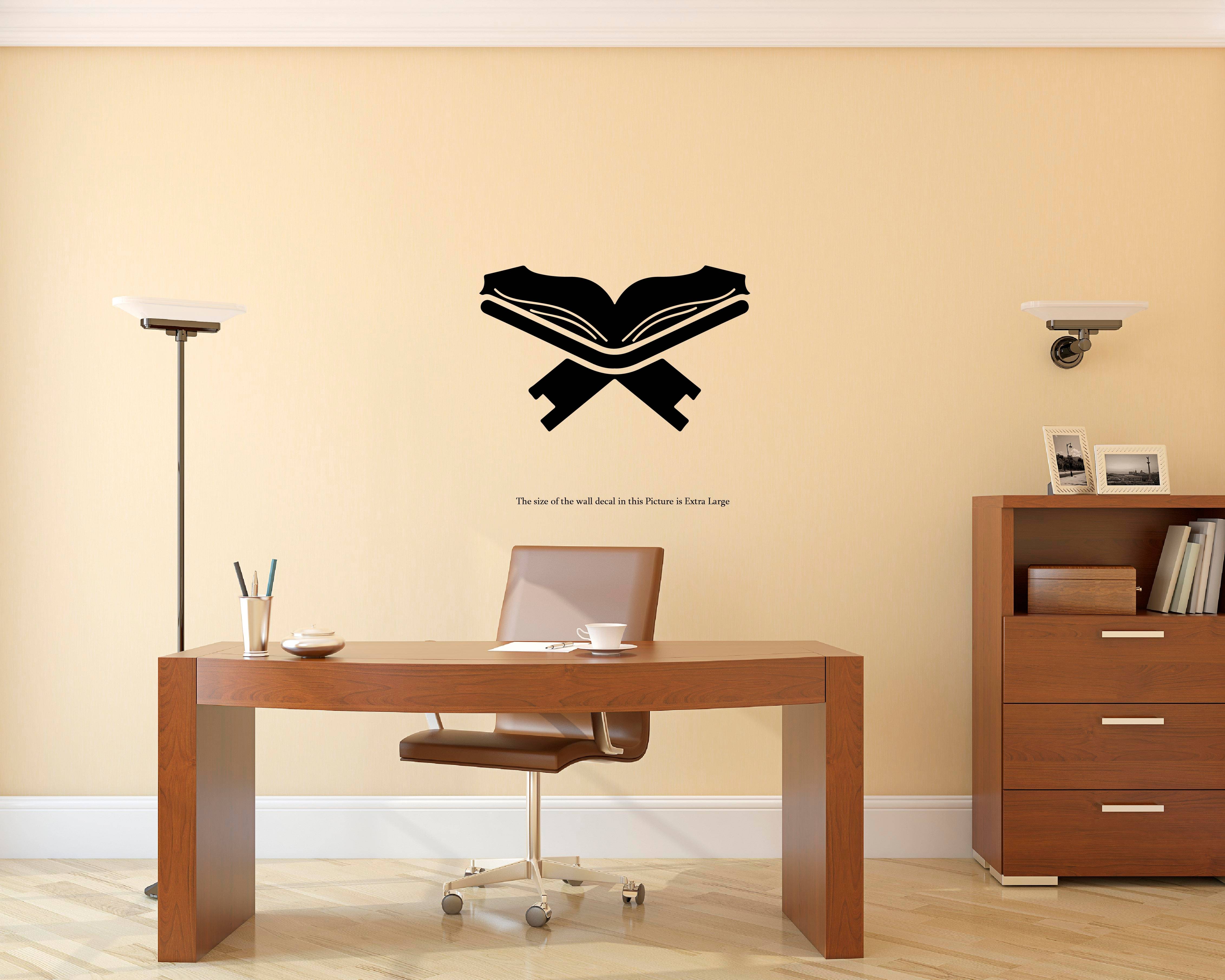     			PEACOCKRIDE The Kurhan l Islamic Series Wall Decal Wall Stickers