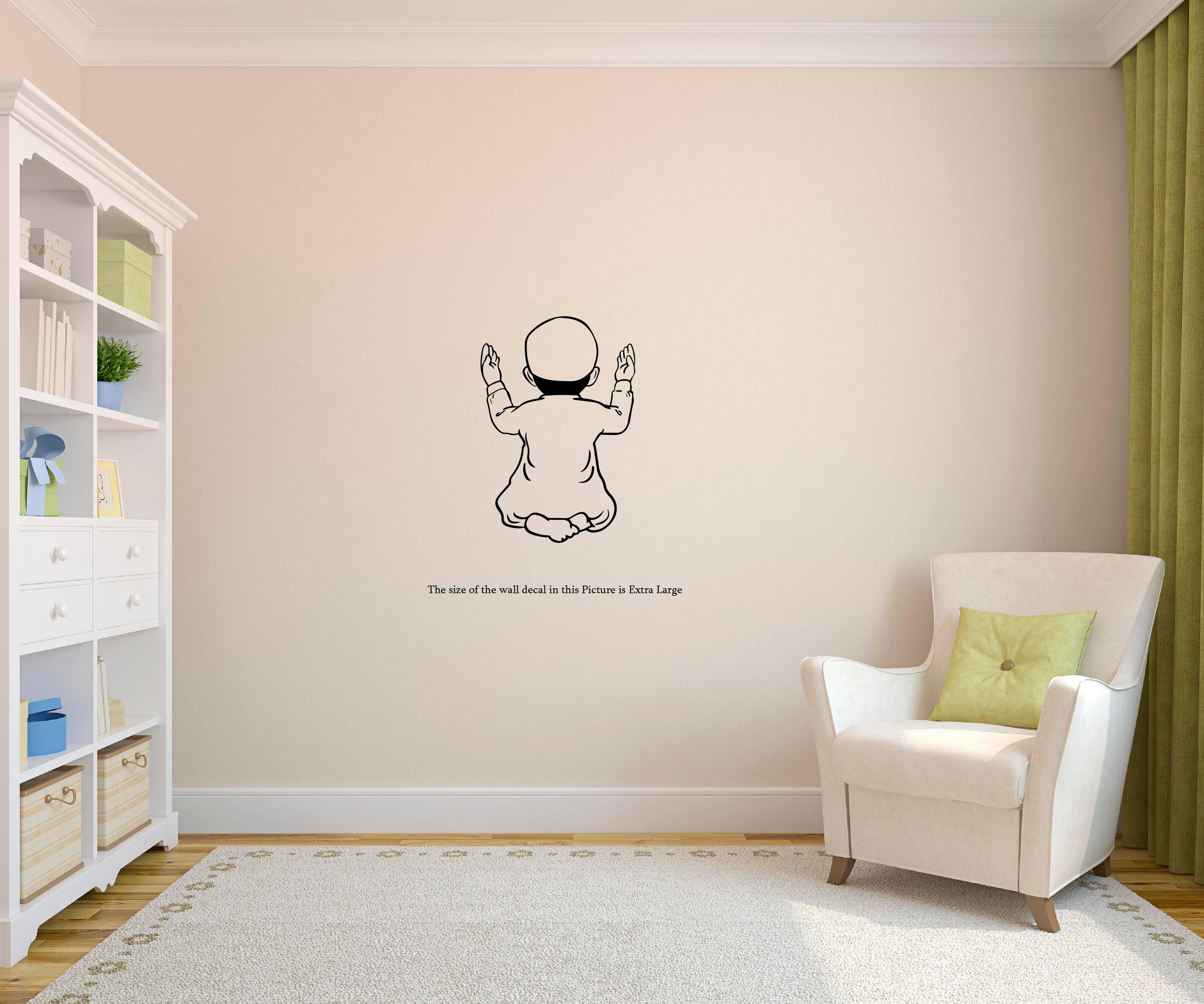     			PEACOCKRIDE The Power of Islamic Prayer l Islamic Series Wall Decal Wall Stickers