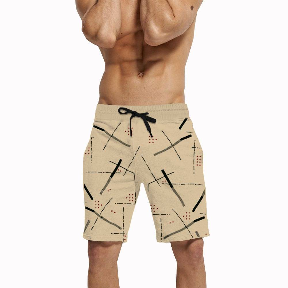     			Tripr Beige Cotton Blend Men's Shorts ( Pack of 1 )