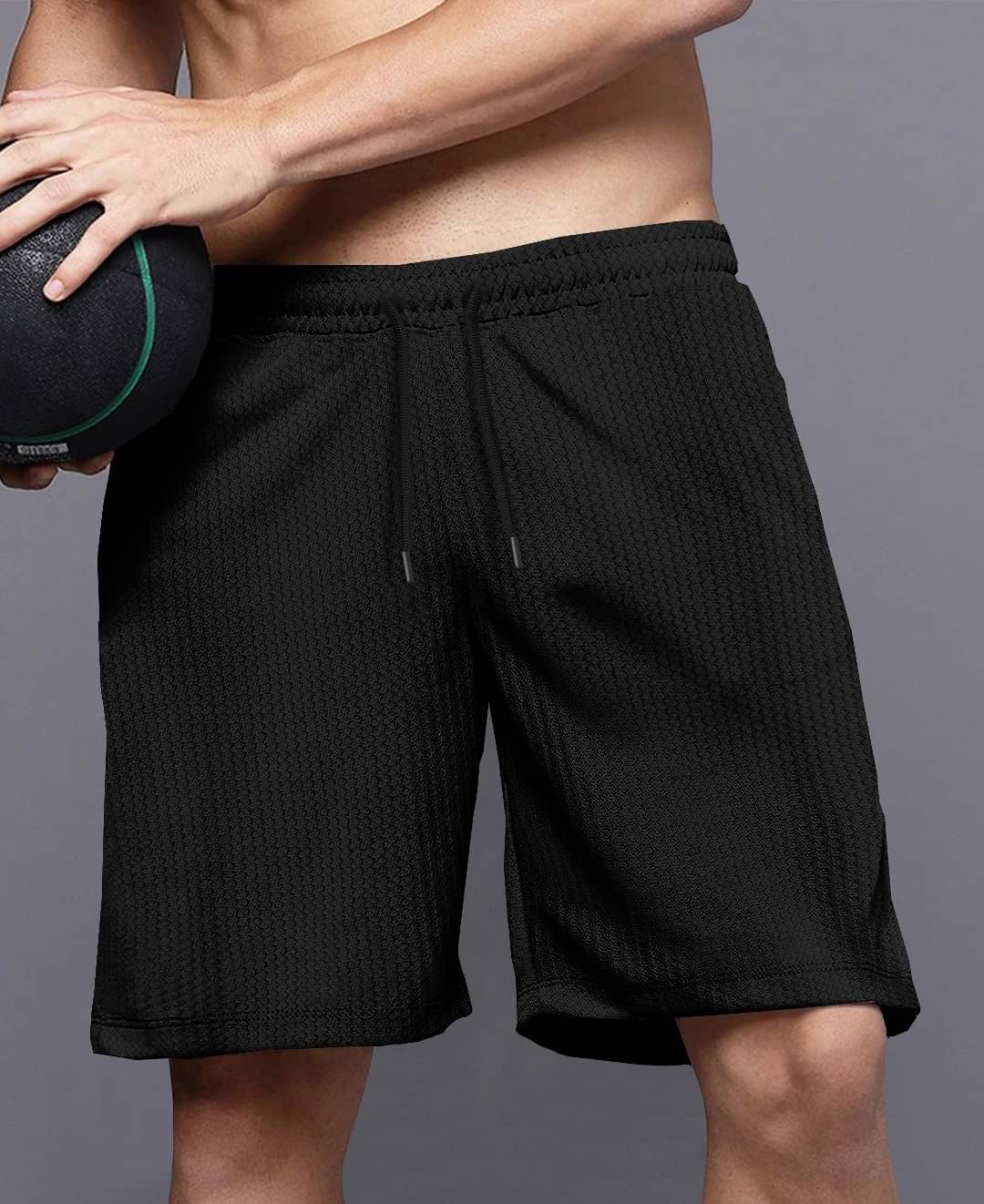 Tripr Black Cotton Blend Men's Shorts ( Pack of 1 )     			Tripr Black Cotton Blend Men's Shorts ( Pack of 1 )
