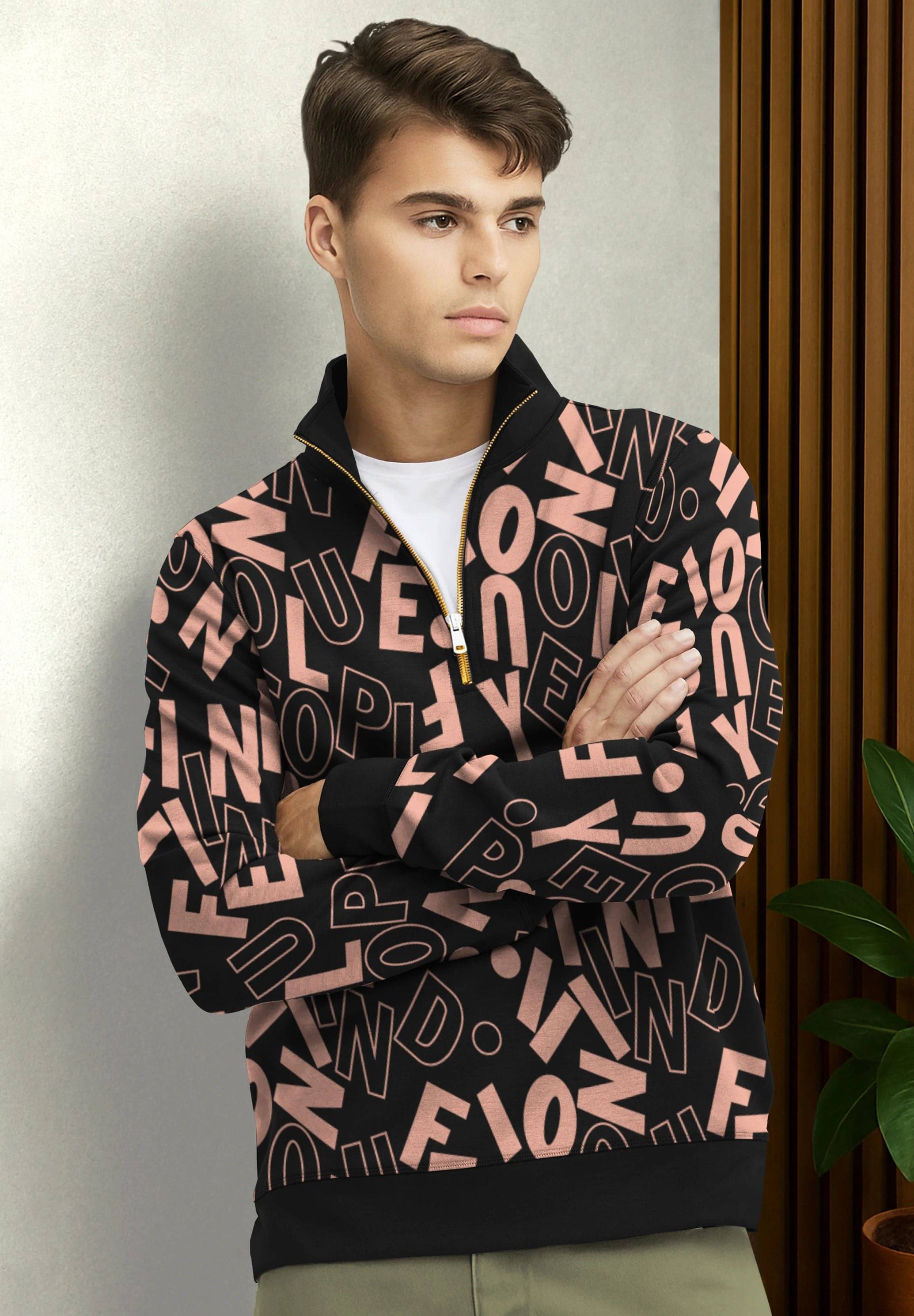     			Tripr Cotton Blend Polo Collar Men's Full Sleeves Pullover Sweater - Black ( Pack of 1 )