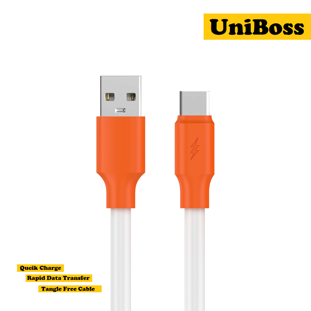 UniBoss Fast Charging Cable With Up To 480 Mbps High-Speed Data Transfer & Sync Cord Compatible With All Smartphones And Devices UniBoss Fast Charging Cable With Up To 480 Mbps High-Speed Data Transfer & Sync Cord Compatible With All Smartphones And Devices