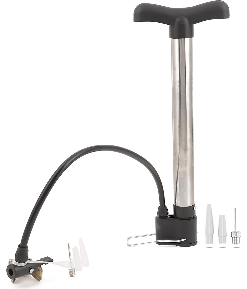 Universal Compact Pump for Bicycles, Sports Equipment & Outdoor Inflatables - Sports and Fitness Equipment | Buy online on ZillyBuy