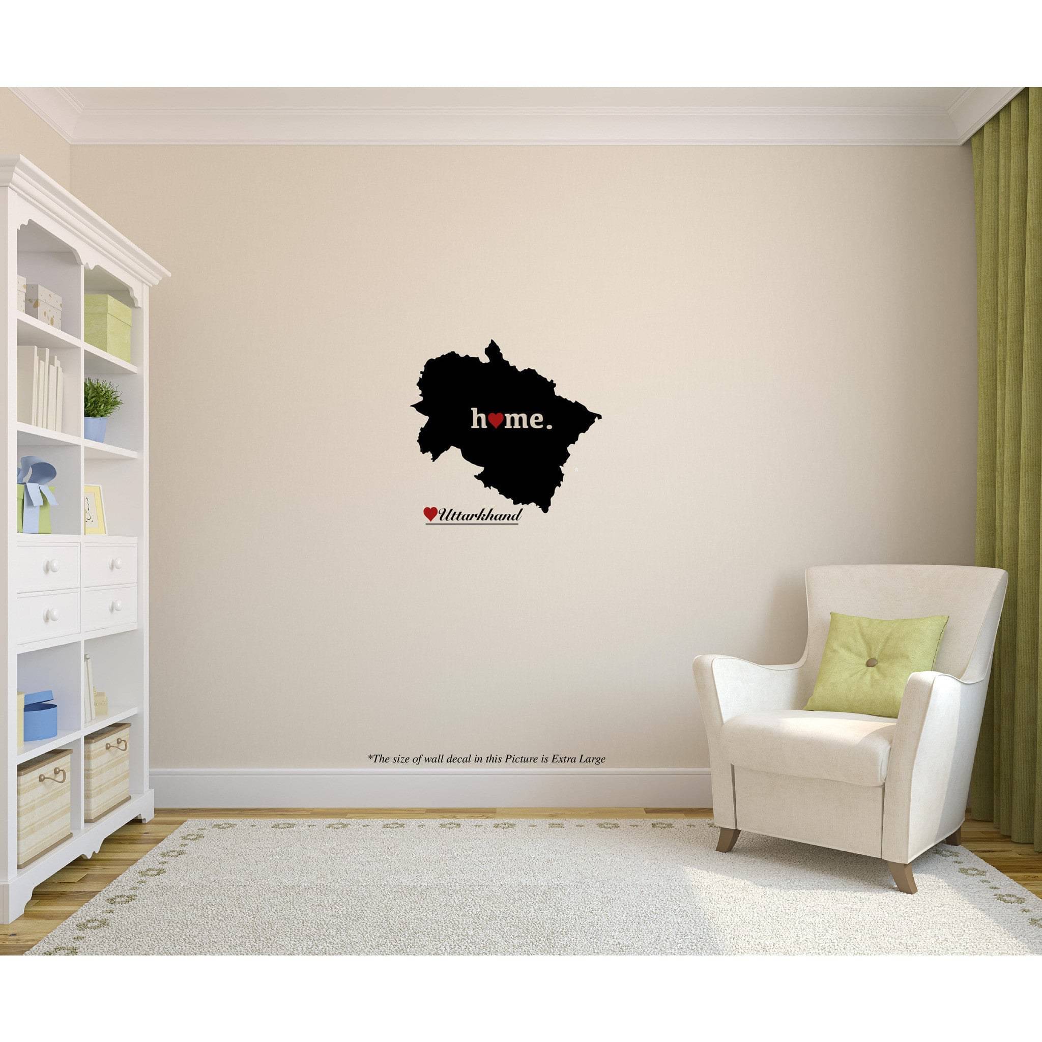     			Uttar Pradesh My Home Wall Decal