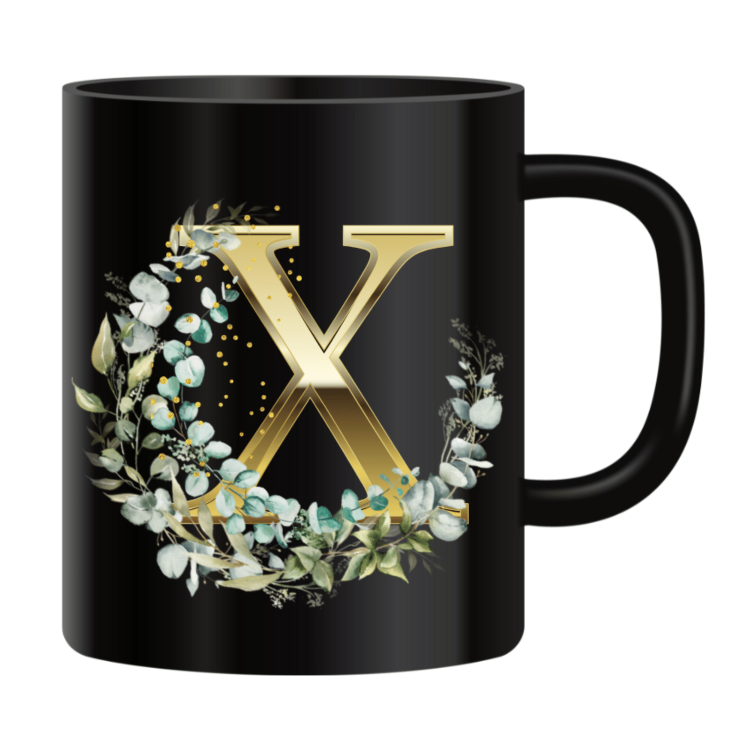VK Fashion Alphabet Printed X Ceramic Coffee Mug 350 mL ( Pack of 1 )     			VK Fashion Alphabet Printed X Ceramic Coffee Mug 350 mL ( Pack of 1 )