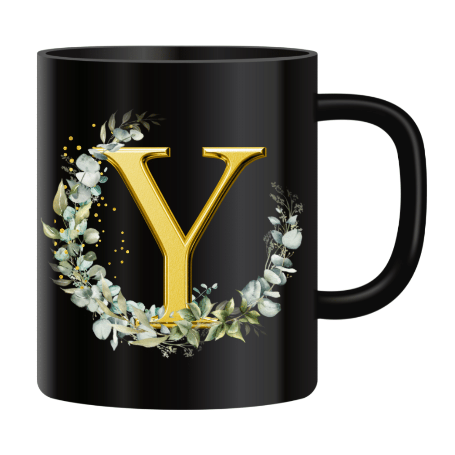 VK Fashion Alphabet Printed Y Ceramic Coffee Mug 350 mL ( Pack of 1 )     			VK Fashion Alphabet Printed Y Ceramic Coffee Mug 350 mL ( Pack of 1 )