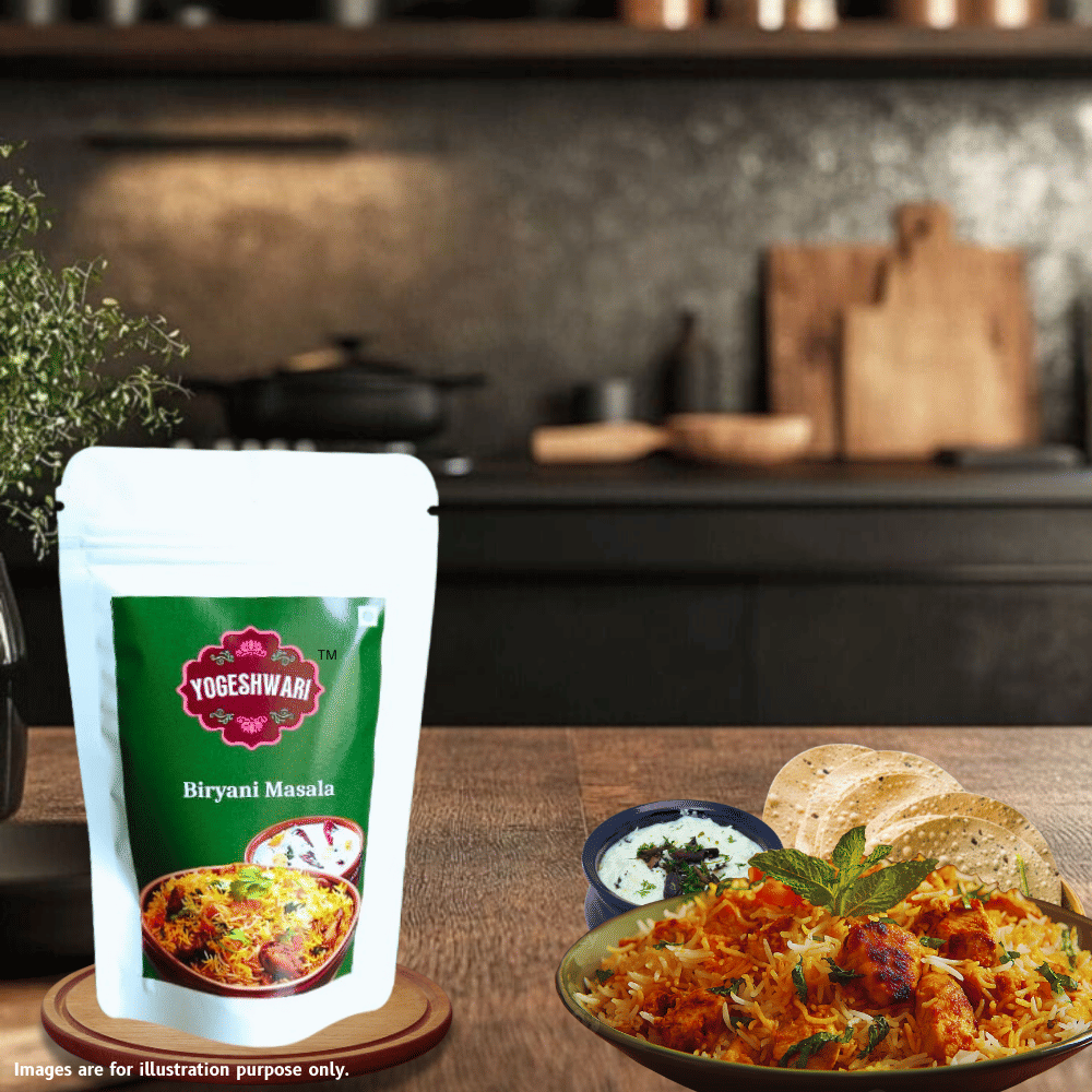     			Yogeshwari YOGESHWARI Biryani Masala Masala 100 gm Pack of 2