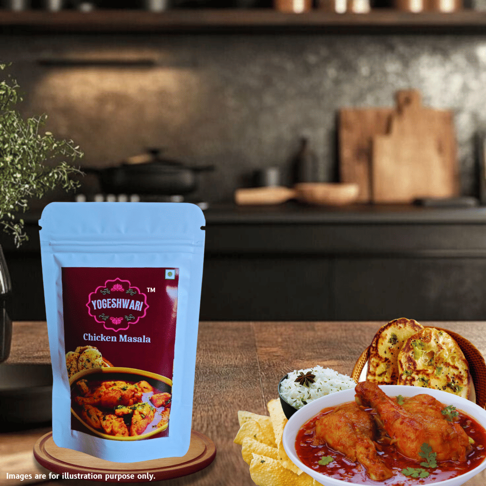 Yogeshwari YOGESHWARI Chicken Masala Masala 100 gm Pack of 2 Yogeshwari YOGESHWARI Chicken Masala Masala 100 gm Pack of 2