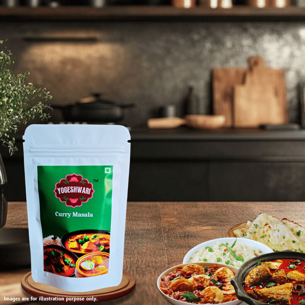 Yogeshwari YOGESHWARI Curry Masala Masala 100 gm Pack of 2 Yogeshwari YOGESHWARI Curry Masala Masala 100 gm Pack of 2