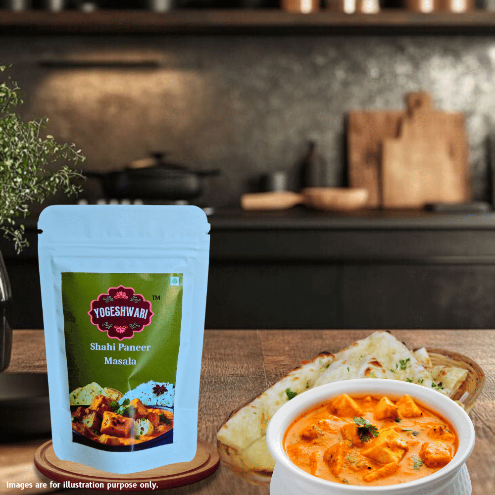 Yogeshwari YOGESHWARI Shahi Paneer No Onion-Garlic Masala 100 gm Pack of 2 Yogeshwari YOGESHWARI Shahi Paneer No Onion-Garlic Masala 100 gm Pack of 2