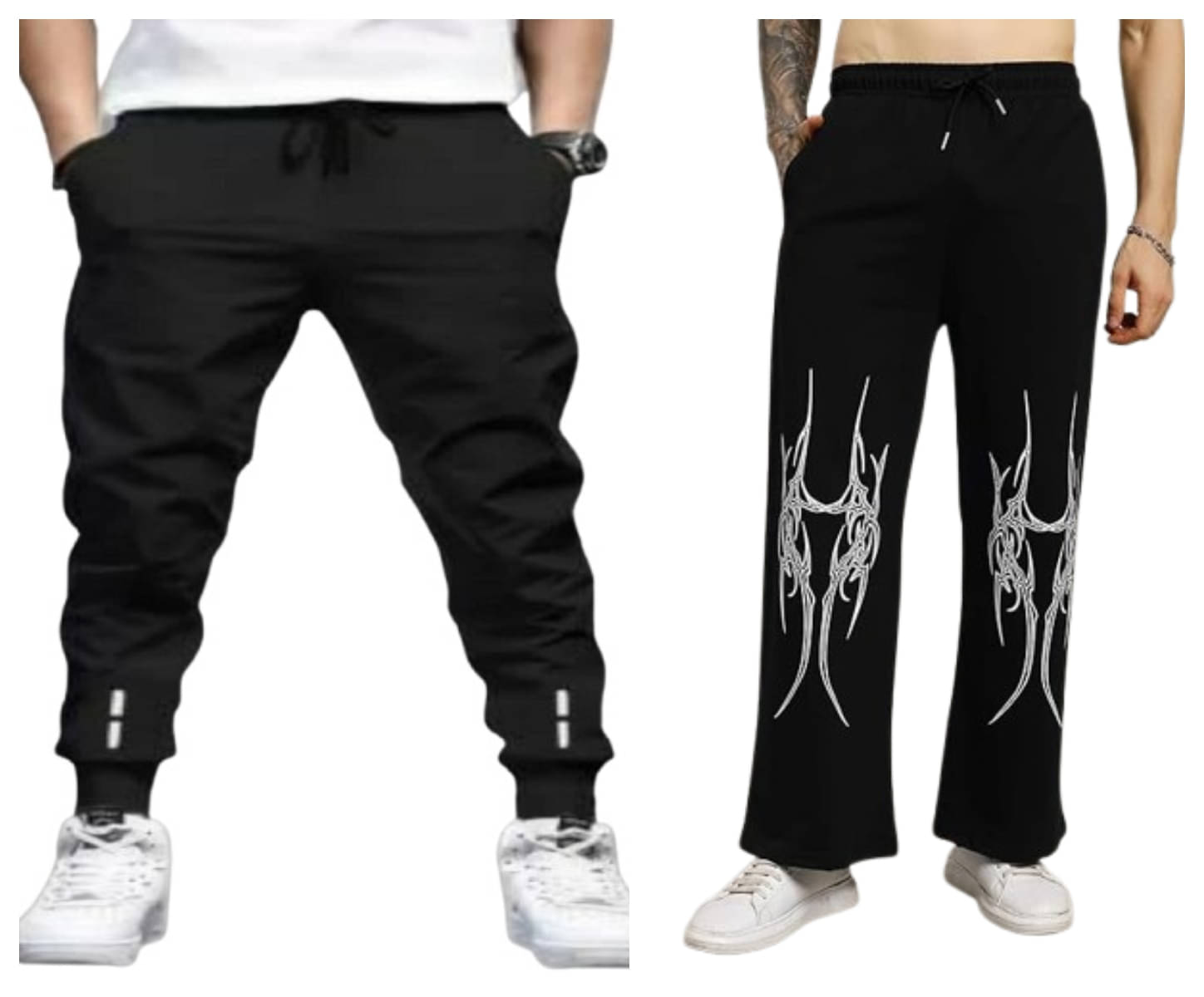 attitude start of fashion Black Lycra Men's Trackpants ( Pack of 1 ) attitude start of fashion Black Lycra Men's Trackpants ( Pack of 1 )