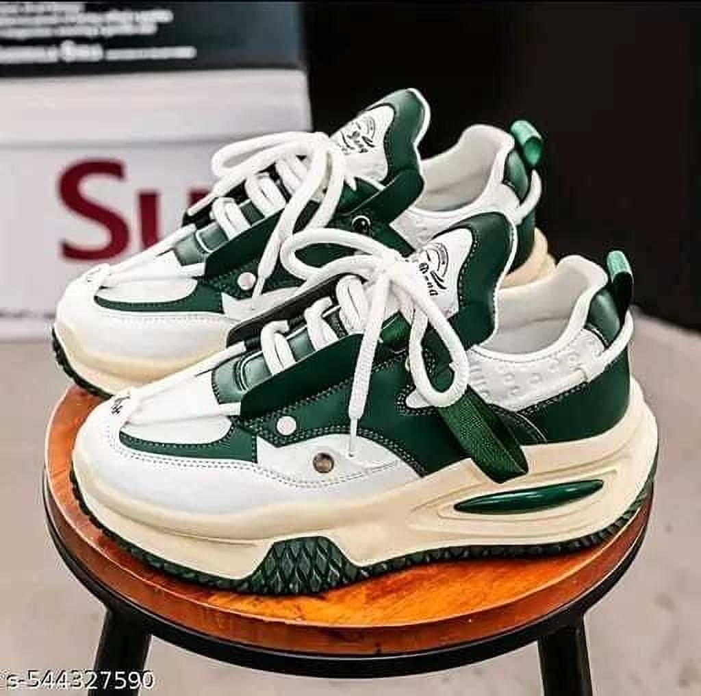     			ayush&sons Green Men's Sneakers