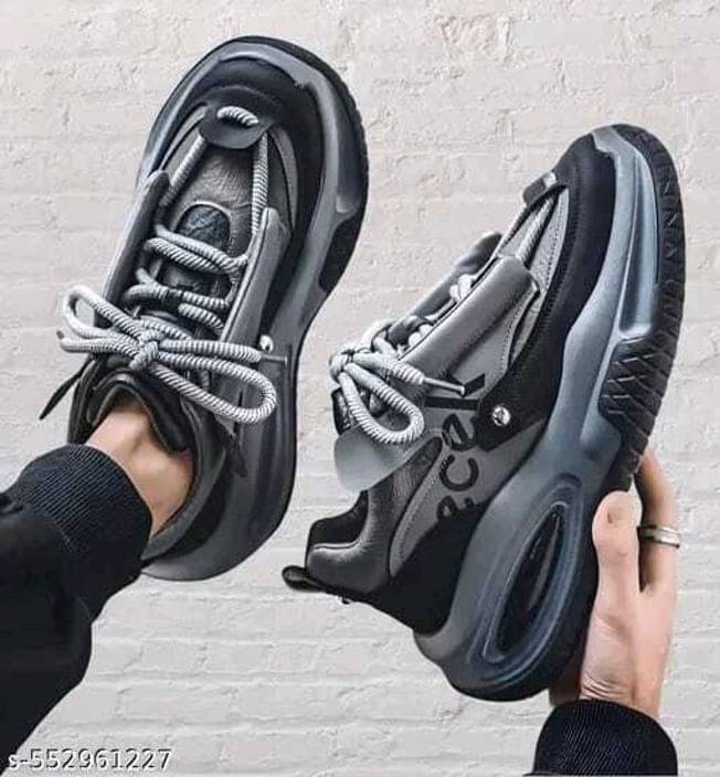     			ayush&sons Grey Men's Sneakers