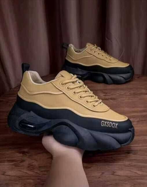     			ayush&sons Tan Men's Sneakers