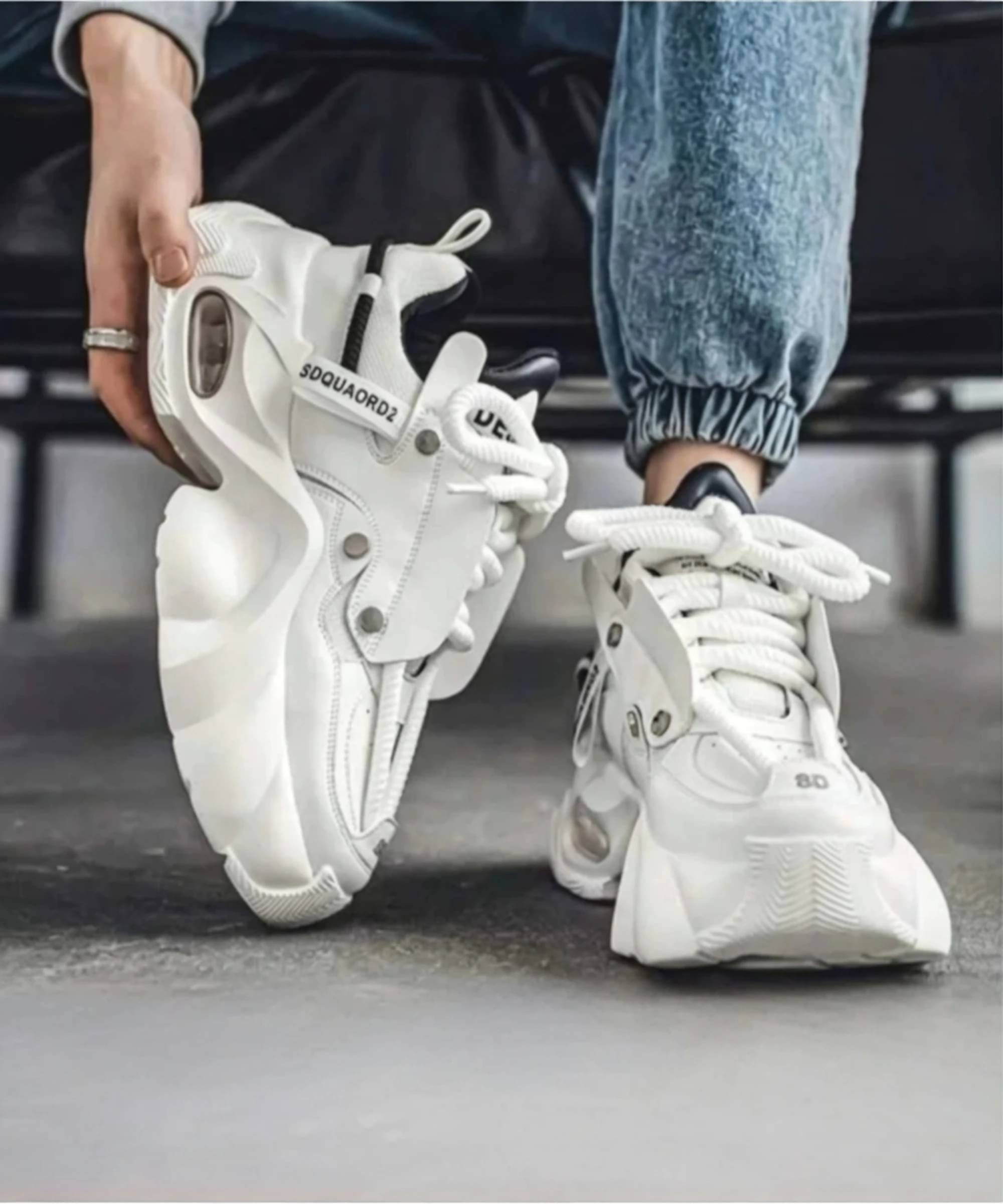     			ayush&sons White Women's Sneakers