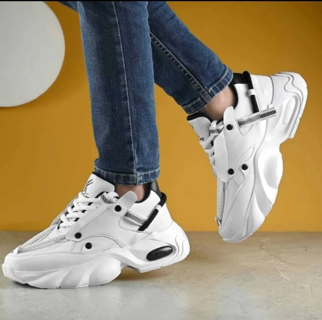     			ayush&sons White Women's Sneakers