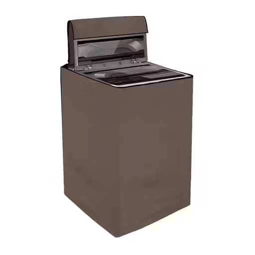 cpg Front Load Washing Machine Cover Compatiable For 3 kg - Brown cpg Front Load Washing Machine Cover Compatiable For 3 kg - Brown