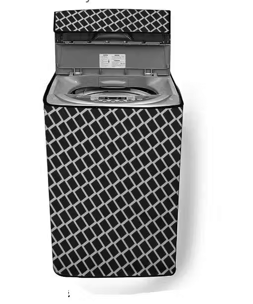 cpg Front Load Washing Machine Cover Compatiable For 3 kg - Black cpg Front Load Washing Machine Cover Compatiable For 3 kg - Black
