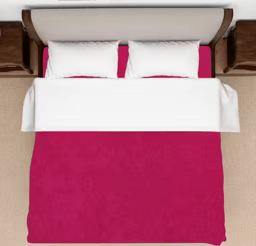 cpg Pink Cotton Mattress Cover cpg Pink Cotton Mattress Cover