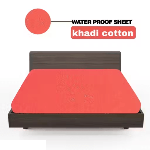     			cpg Red Cotton Mattress Cover