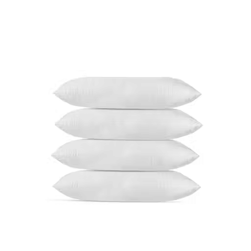 cpg Set of 4 Polyester Solid Square Cushion Cover (16X16)cm - White cpg Set of 4 Polyester Solid Square Cushion Cover (16X16)cm - White