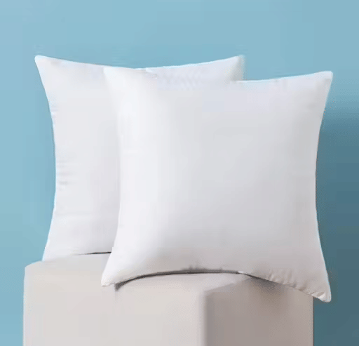 cpg Set of 5 Cotton Solid Square Cushion Cover (16X16)cm - White cpg Set of 5 Cotton Solid Square Cushion Cover (16X16)cm - White