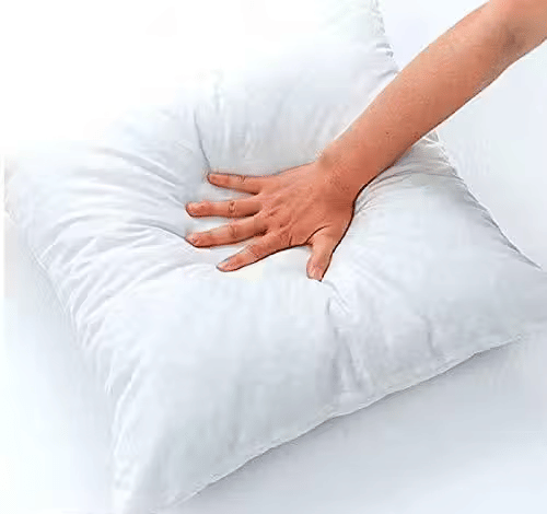 cpg Set of 5 Cotton Solid Square Cushion Cover (16X16)cm - White cpg Set of 5 Cotton Solid Square Cushion Cover (16X16)cm - White