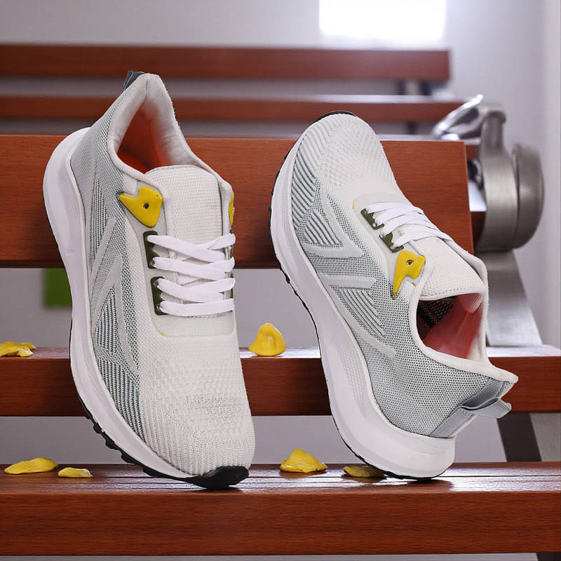 hotstyle White Men's Sports Running Shoes     			hotstyle White Men's Sports Running Shoes