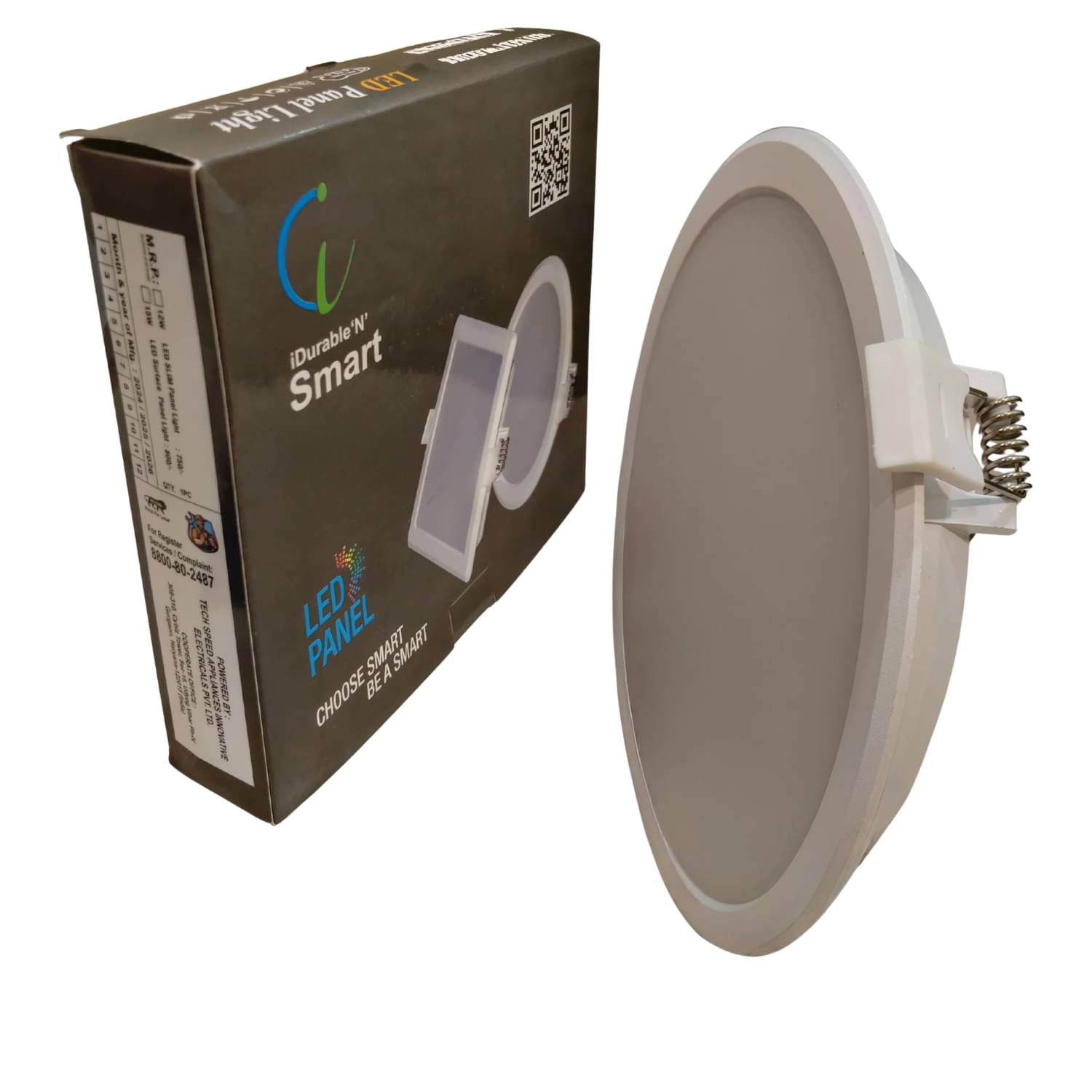     			iDurable 'N' Smart Plastic White Ceiling Lights - Pack of 1