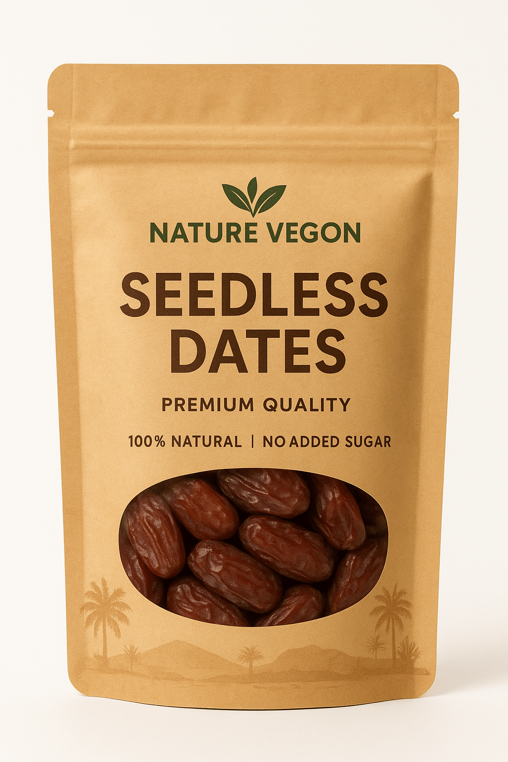 nature vegon Fardh Seedless Dates 500 g nature vegon Fardh Seedless Dates 500 g