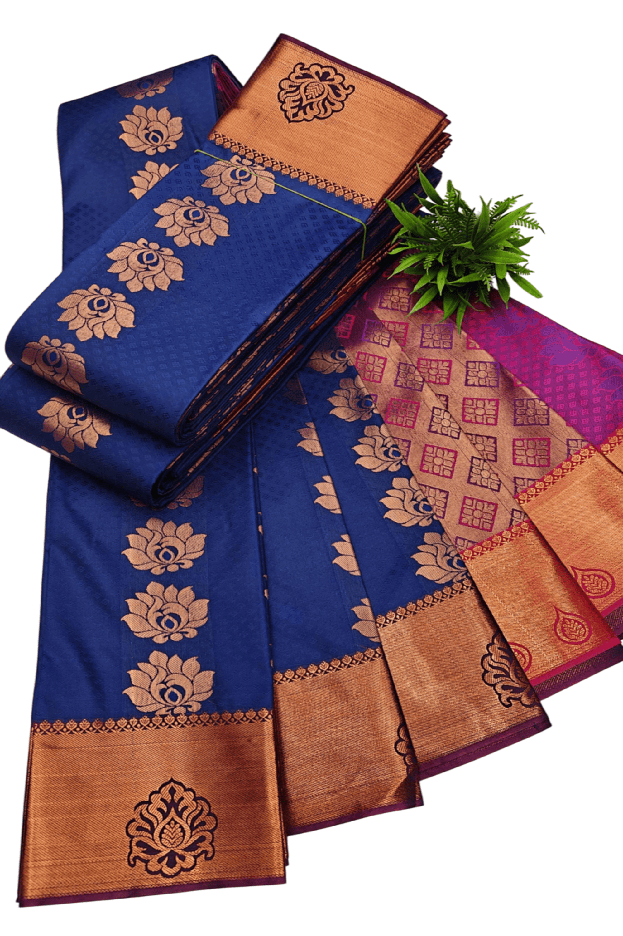 Aaradhyaa Silk Embellished Mysore Silk Sarees With Unstitched Blouse Piece ( Blue ) Aaradhyaa Silk Embellished Mysore Silk Sarees With Unstitched Blouse Piece ( Blue )